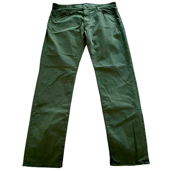 Mavi Zach jeans 38 x 34 in excellent like-new condition green - Picture 2 of 7